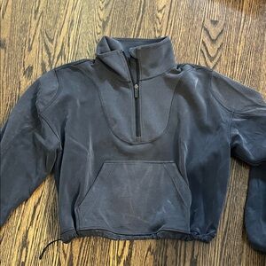 lululemon athletica Black Quarter-Zip Top